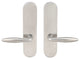 Summer Lever, Tubular Full Dummy Pair, Right Hand, Satin Stainless Steel