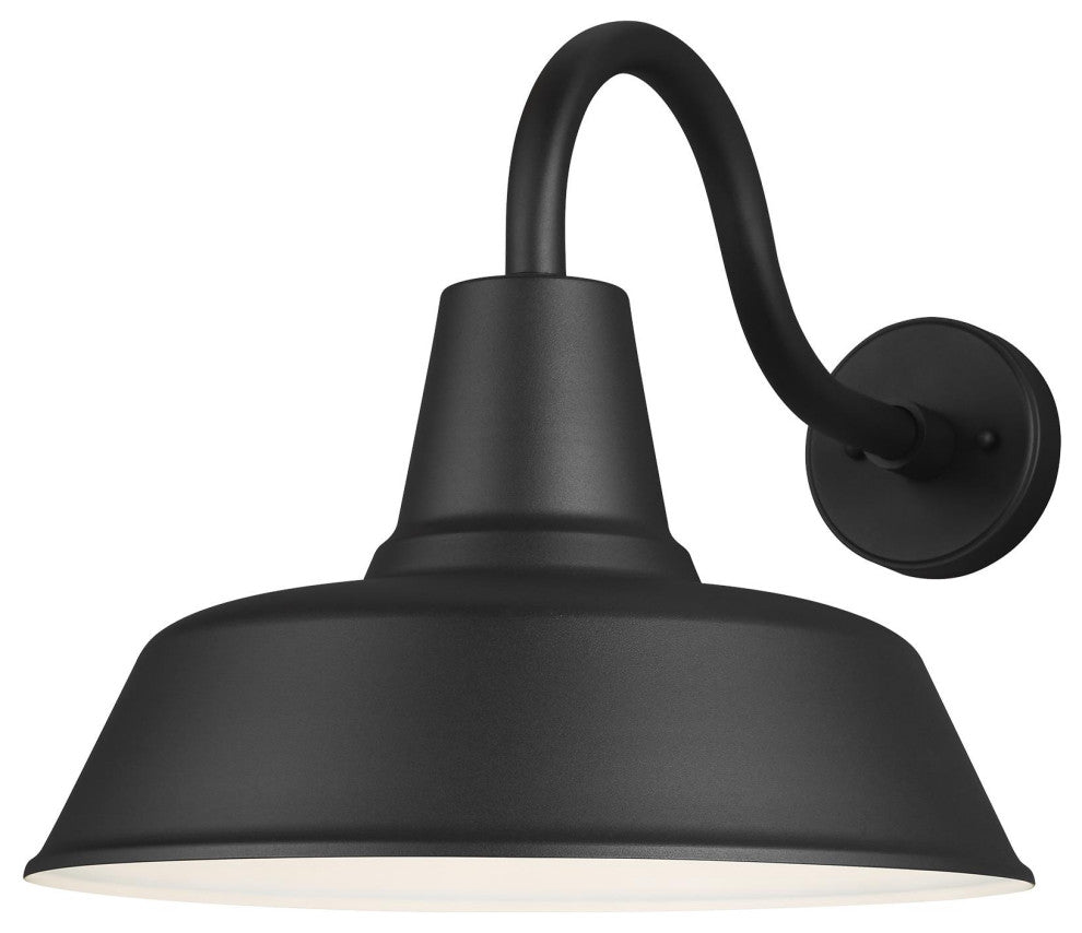 Barn Light Extra Large 1-Light Outdoor Wall Lantern, Black