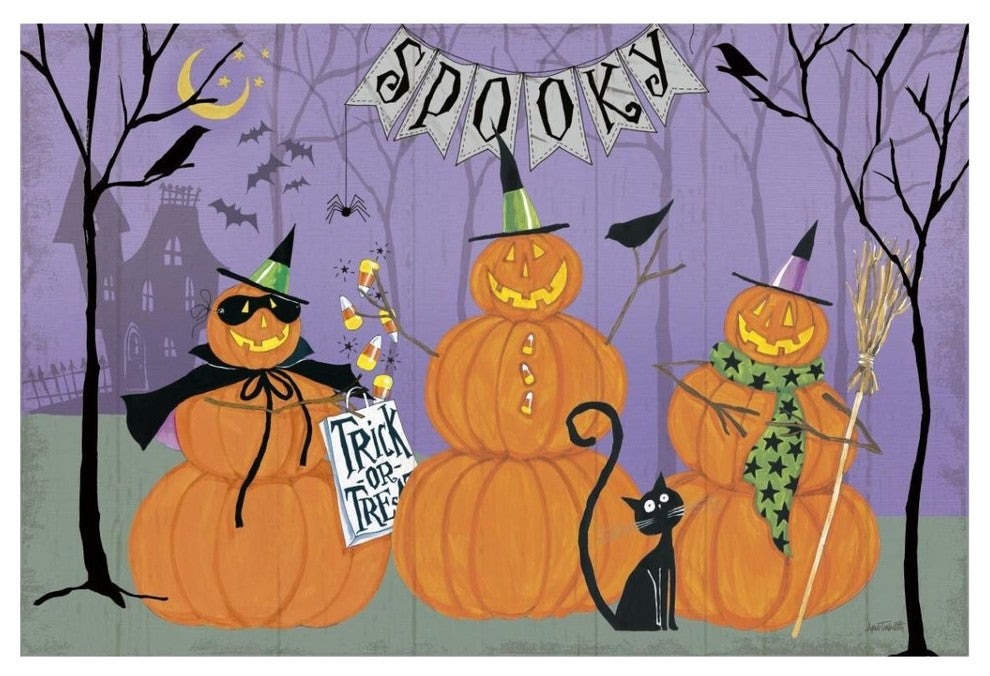 "Happy Haunting I" Digital Paper Print by Anne Tavoletti, 20"x14"