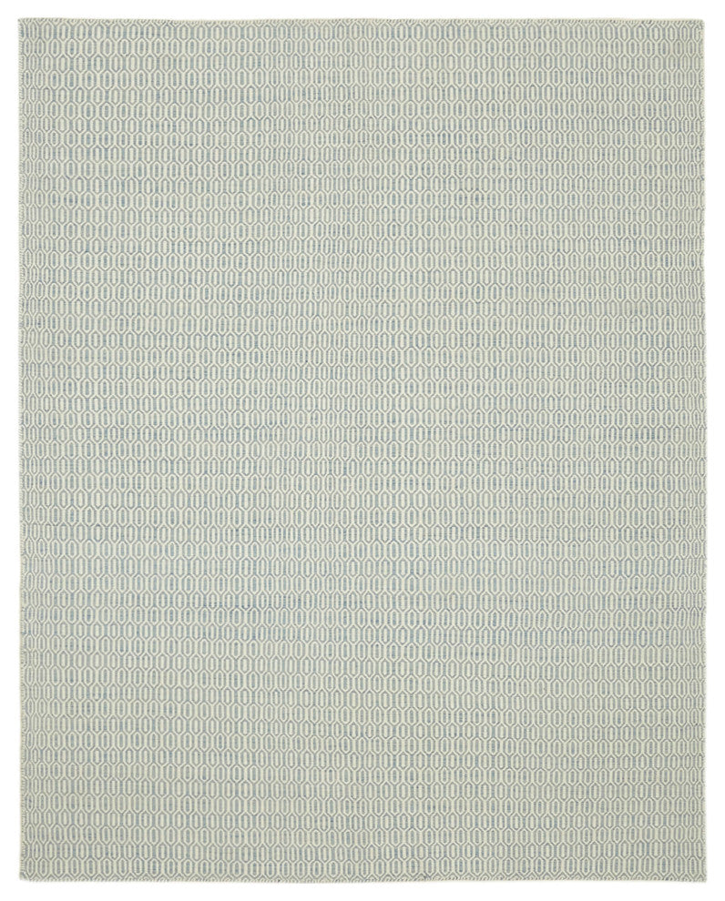 Rug N Carpet - Hand-knotted Modern Design 8' 0'' x 10' 0'' Flatweave Kilim Rug