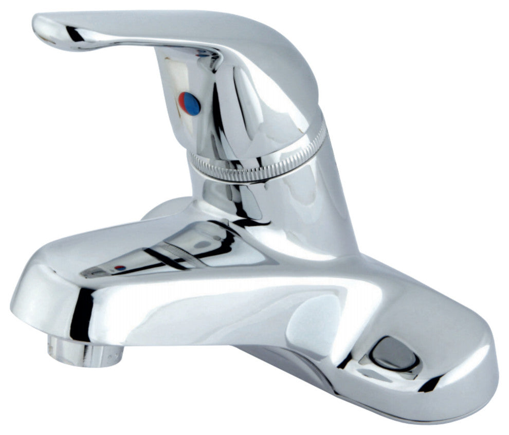 Kingston Brass Single-Handle 4" Centerset Bathroom Faucet, Polished Chrome