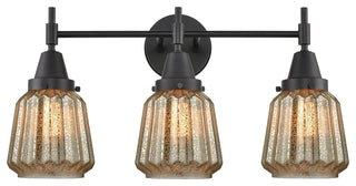 INNOVATIONS LIGHTING 447-3W-BK-G146 Caden 3 Light 26 inch Bath Vanity Light