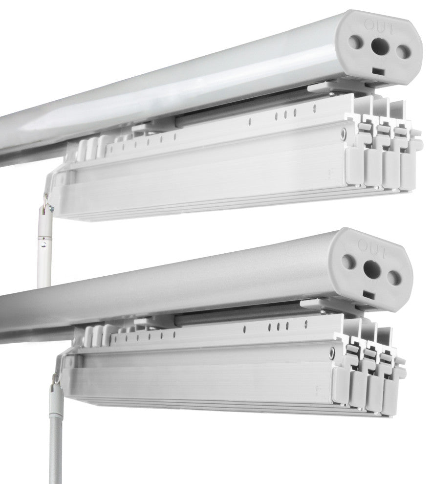 Stormy 4-Panel Track Extendable Vertical Blinds 48-88"W