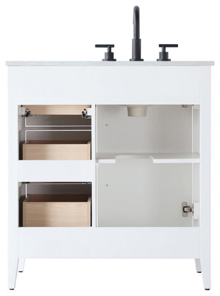 Elegant Lighting VF29332 Millie 32" - Chestnut Brown