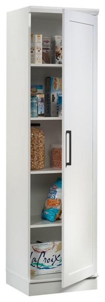 Sauder HomePlus Engineered Wood Pantry in Glacier White