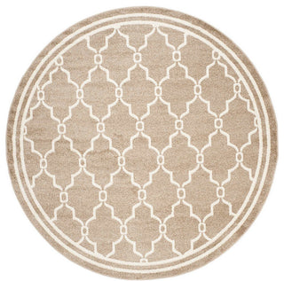 Safavieh Amherst Amt414S Geometric Outdoor Rug, Wheat/Beige, 11'0"x16'0"