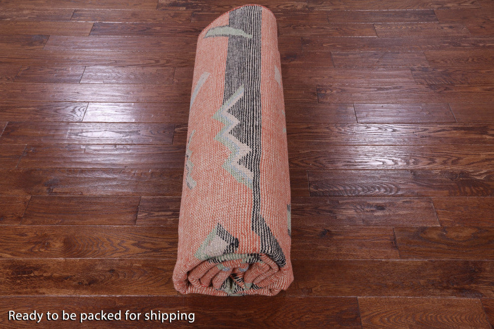 8' 0" X 10' 2" Moroccan Hand-Knotted Wool Rug - Q13109