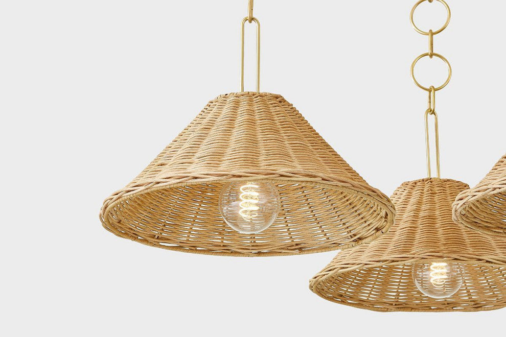 Mitzi Dalia Chandelier Aged Brass