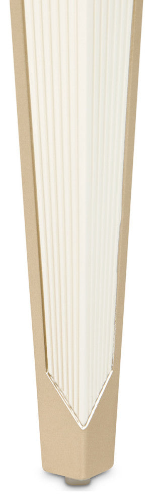 La Marisia Vanity Desk, Creamy Pearl