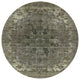Ahgly Company Indoor Round Mid-Century Modern Area Rugs, 7' Round