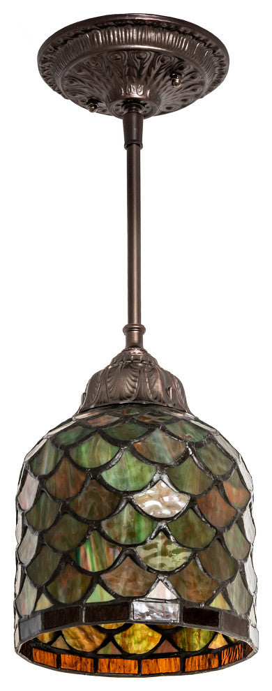 6 Wide Acorn Mini Pendant
