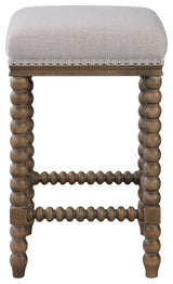 Uttermost Pryce Wooden Counter Stool