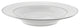 Double Line Rim Soup, Set of 6, Silver