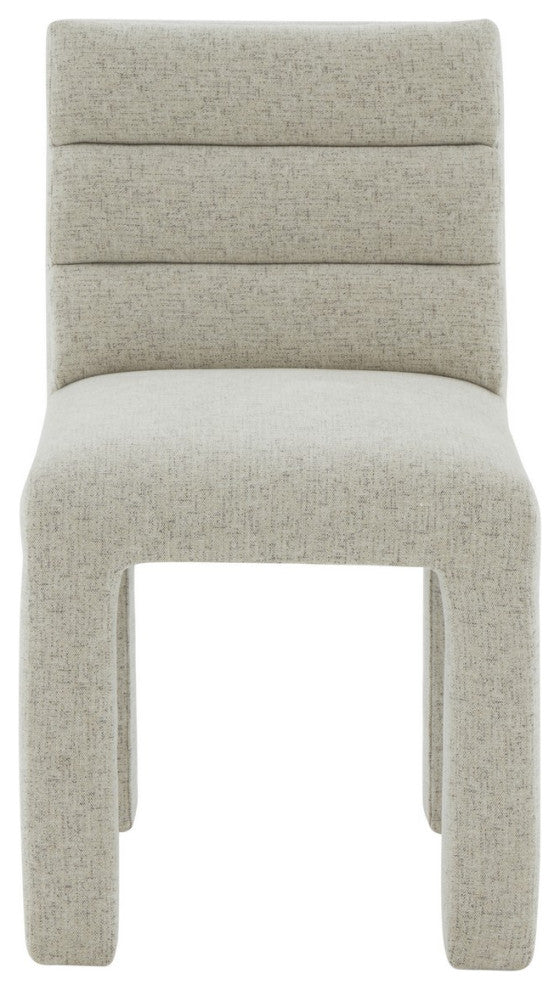 Safavieh Couture Pietro Tufted Dining Chiar, Taupe