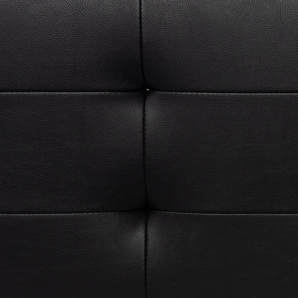 Thea Faux Leather Bench