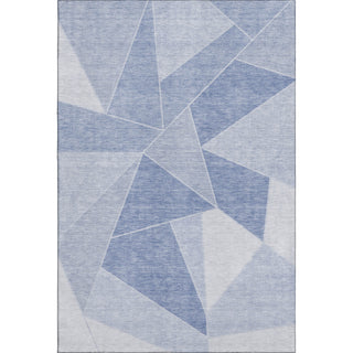 Premium Machine Washable Mayfield AMF636 Sky 8' x 10' Rug