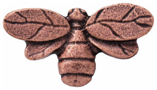 Bee Cabinet Knob, Antique Copper
