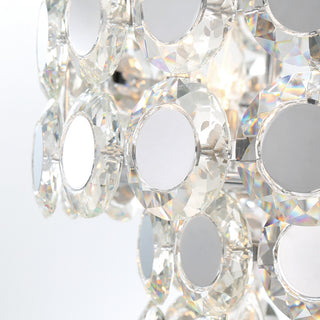 Perrene 8-Light Chandelier, Chrome