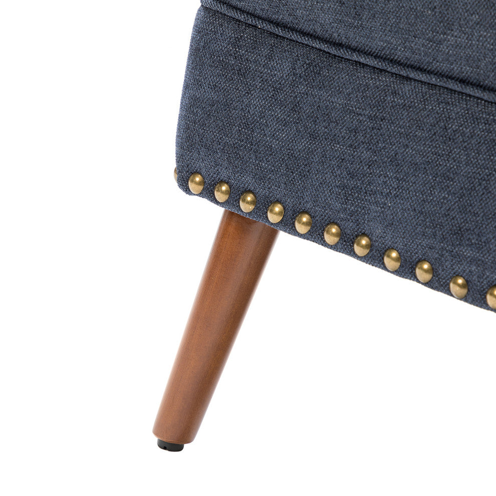 Armchair Set of 2, Navy