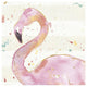 "Flamingo Fever III no Words" Digital Paper Print by Anne Tavoletti, 20"x20"