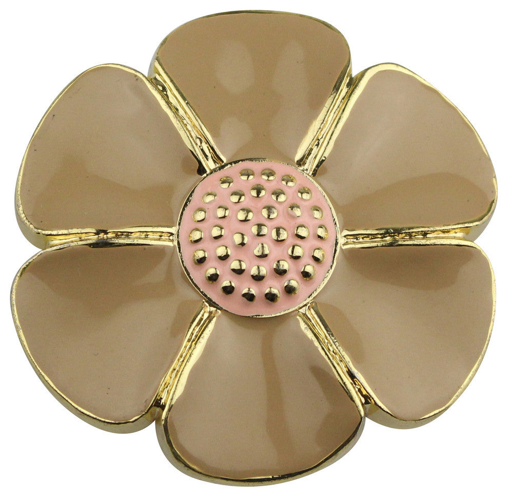 Magnolia Cabinet and Furniture Knob, Beige, Single