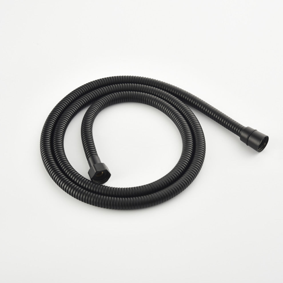 Wellfor Handheld Combo Set, Waterfall Tub Spout and Valve, Matte Black