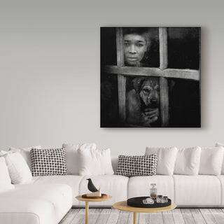 Svetlana Melik Nubarova 'Only Friend' Canvas Art, 18"x18"