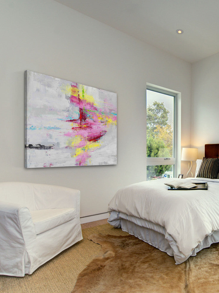 "Essence IV" Painting Print on Wrapped Canvas by Julie Joy