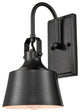 Innovations 370-1W-BK-M Provin 1 Light 7" Sconce, Matte Black