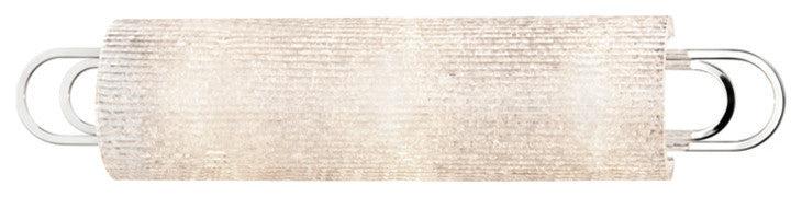 Buckley 3-Light Bath Bracket With Clear Glass, Polished Nickel