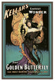 "Magicians: Golden Butterfly: Kellar's Latest Wonder" Print, 14"x20"