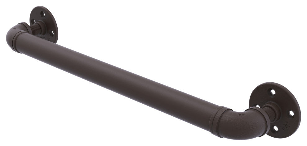 Pipeline Grab Bar, Oil Rubbed Bronze, 24"
