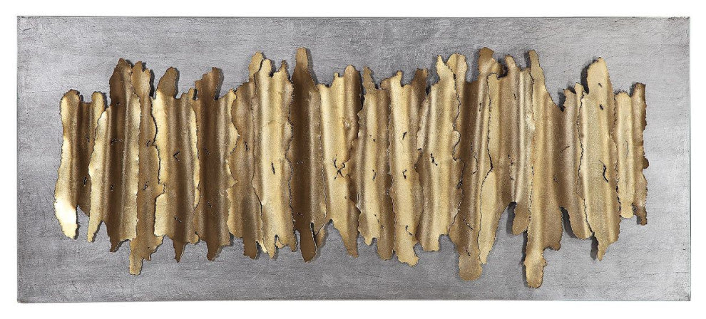 Uttermost Lev Gold Metal Wall Decor