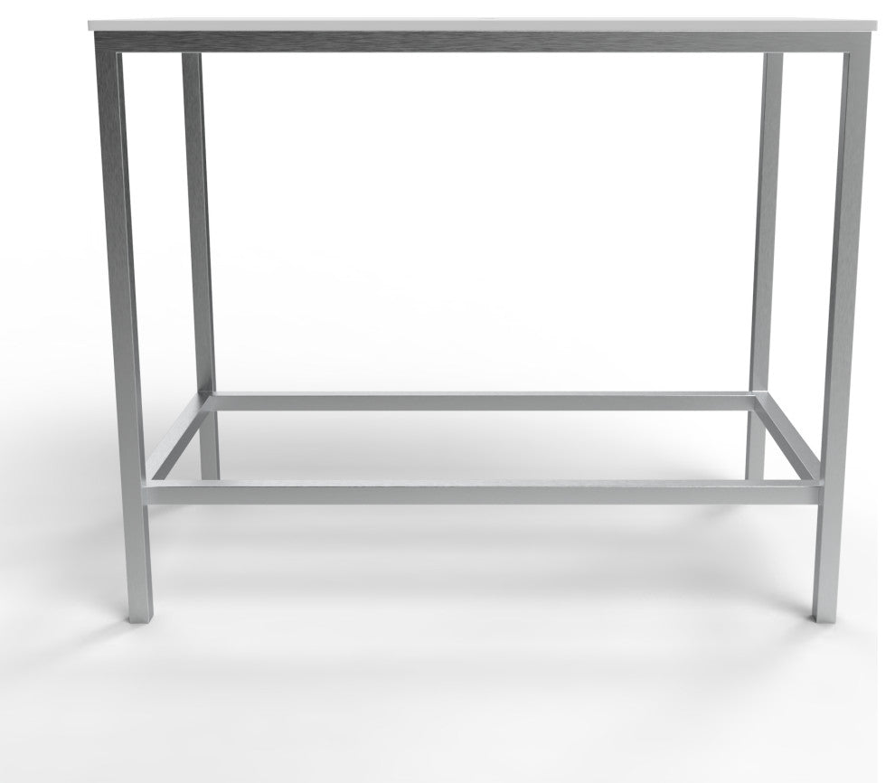 Stainless Steel Vanity, Glass Sink, Modern Edition, Black Gradient, Brushed Base
