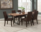 Spring Creek Chocolate Upholstered Dining Chairs, Set of 2