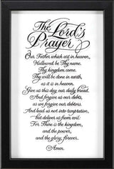 Framed Wall Art. The Lord's Prayer