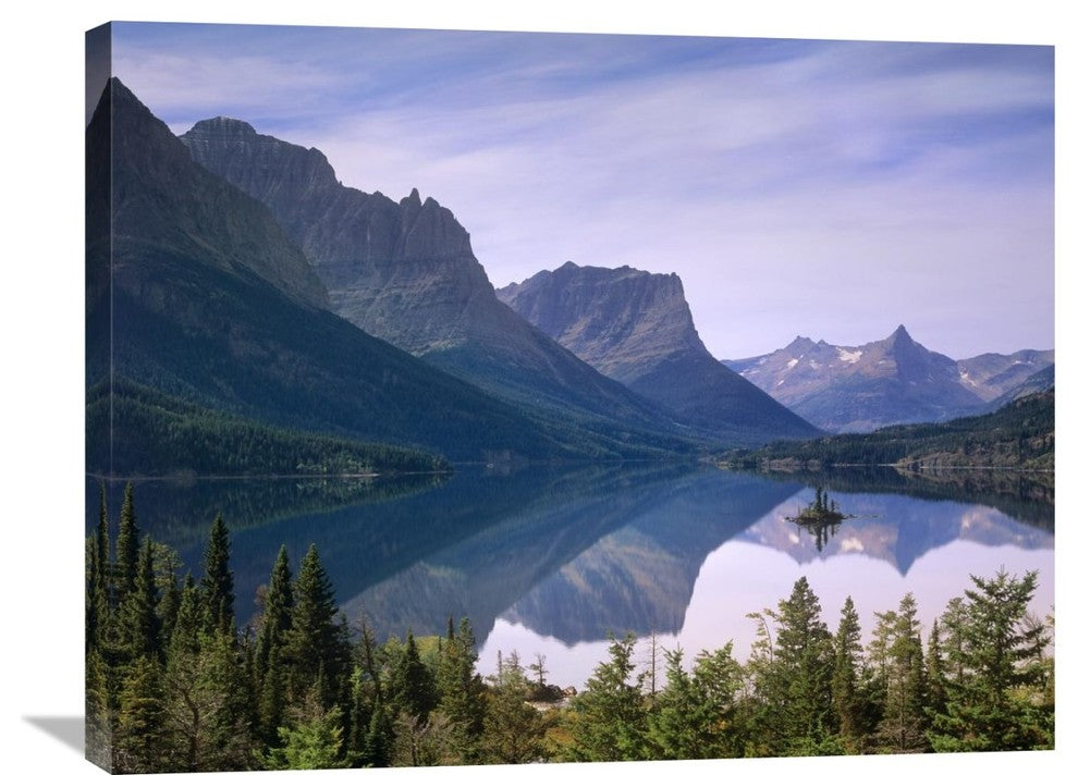 "Wild Goose Island In St Mary''s Lake, Glacier National Park, Montana" Artwork