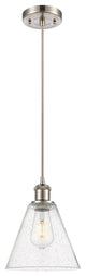 Innovations 516-1P-SN-GBC-84-LED 1-Light Mini Pendant, Brushed Satin Nickel