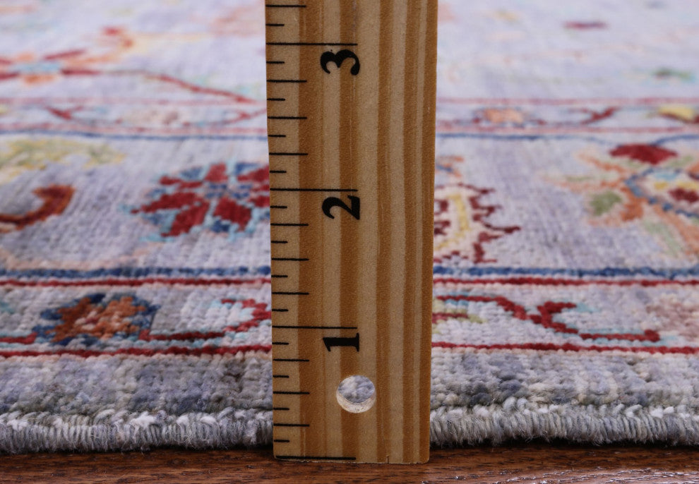 5' 2" X 6' 8" Persian Tabriz Hand Knotted Wool Rug Q7652