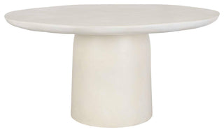 Uttermost Madrone Warm White Outdoor Dining Table