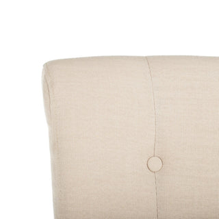Safavieh Taylor Bar Stool, Beige/Espresso