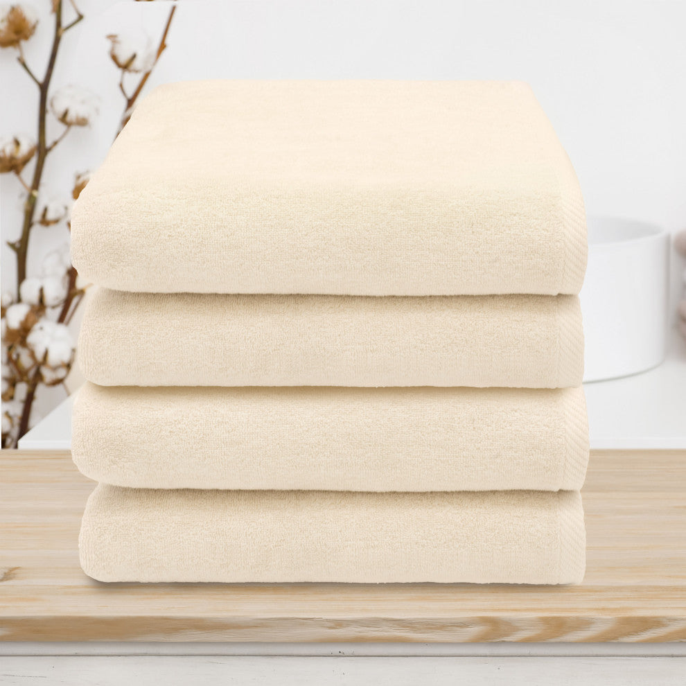 Linum Home Textiles 100% Turkish Cotton Ediree Bath Towels (Set of 4)