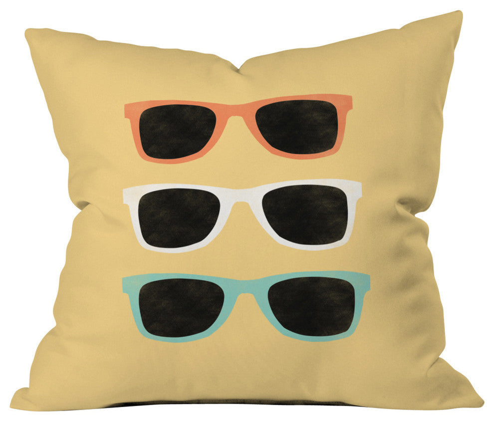Allyson Johnson Summer Shades Outdoor Throw Pillow
