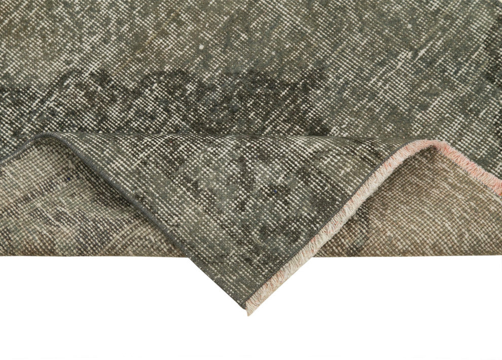 Rug N Carpet - Handwoven Turkish 2' 4" x 9' 7" Over-dyed Floor Runner Rug