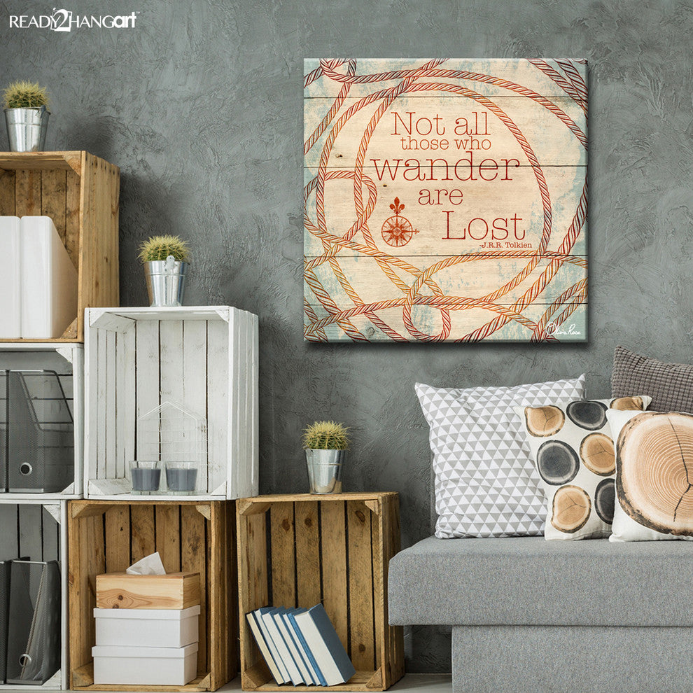 Ready2Hangart Wander By Olivia Rose Canvas Art , 20" Hx20" W