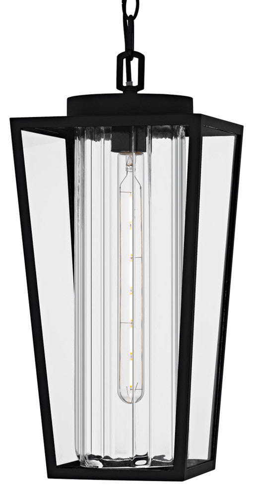 Quoizel JET1909 Jett 9"W Outdoor Mini Pendant - Matte Black