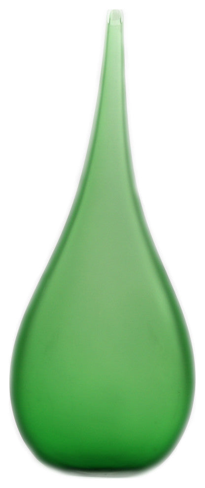 Murano Glass Brina Vase, Green
