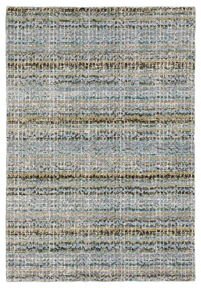 Oriental Weavers Atlas Indoor Rug Blue/Green 5'3"x7'3"