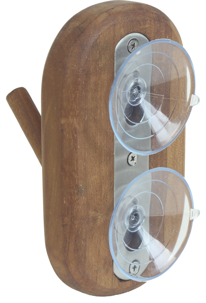 Moa Glass Suction Hook and Wall Mount