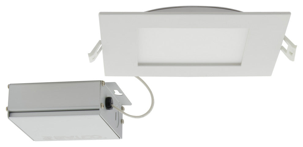 12 Watt  LED Downlight - 6 in. - CCT Selectable - 120 Volt - Remote Driver